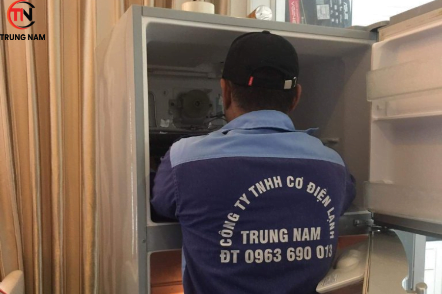 Quay trình sửa tủ lạnh Quận Tân Bình