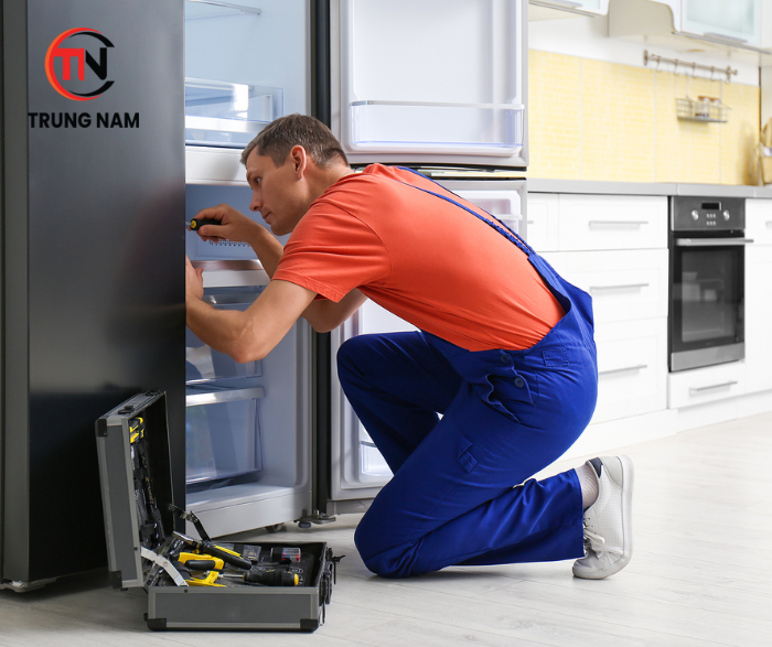 Điện Lạnh Trung Nam áp dụng quy trình sửa chữa tủ lạnh chuyên nghiệp