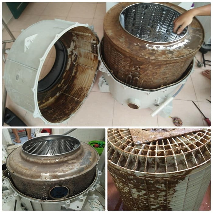 Vệ sinh máy giặt Quận Tân Phú - Điện Lạnh Trung Nam