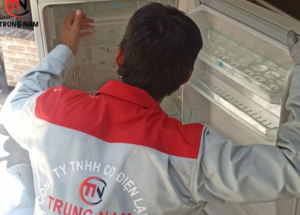 Quy trình dịch vụ sửa tủ lạnh tại nhà của Điện Lạnh Trung Nam